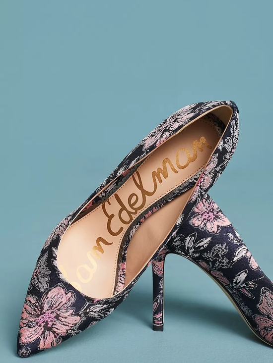Sam Edelman Shoes - Sam Edelman Hazel Floral Pointed Toe Stiletto Heels Pumps Shoes 10